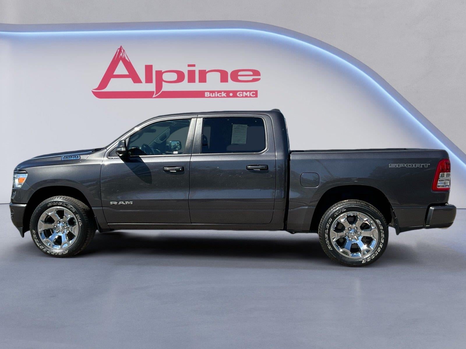 2022 RAM 1500 — side profile view