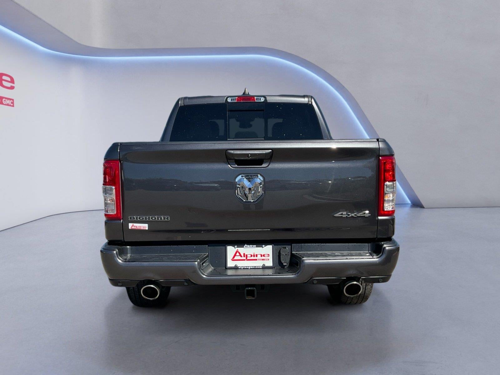 2022 RAM 1500 — interior view