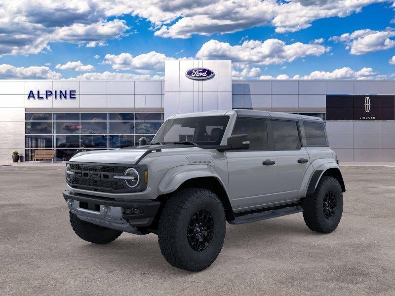 2026 Ford Bronco Raptor in Gray — front three-quarter view