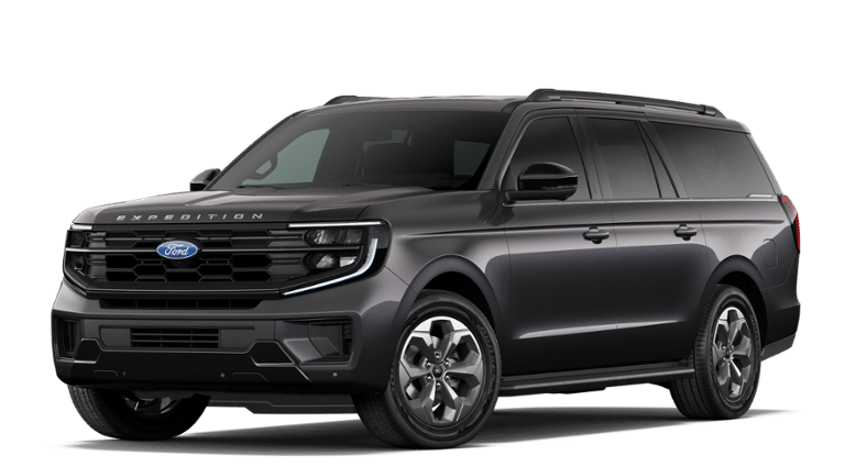 2027 Ford Expedition Max Active in Gray — front three-quarter view